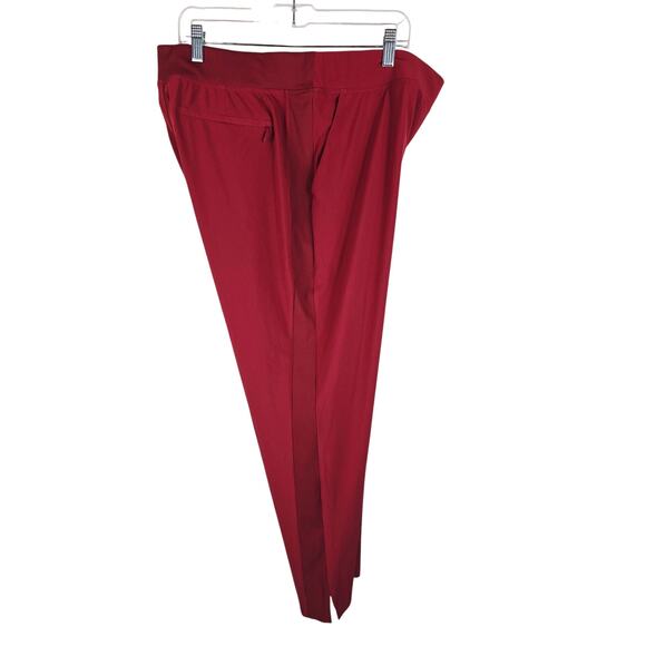 Athleta Brooklyn Ankle Pant Rust Color 2 Front/Back Pockets Athletic Women's 16 - Picture 3 of 5